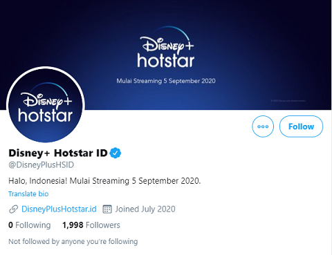 Disney Plus Hotstar Twitter