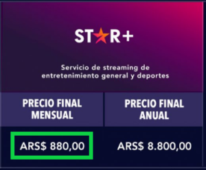 Star-Plus-Argentina-Price - au