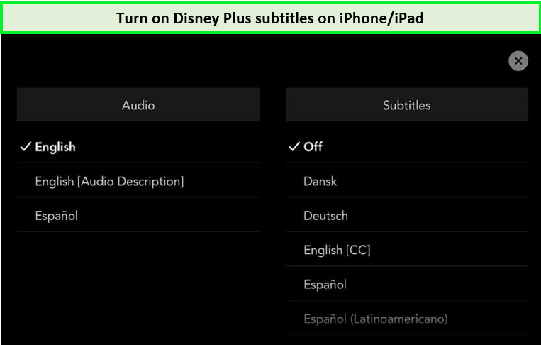 Turn-on-subtitles-on-Disney-Plus-on-iOS - Australia