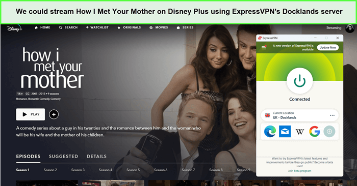expressvpn-unblocked-disney-plus-to-watch-how-i-met-your-mother-outside-uk
