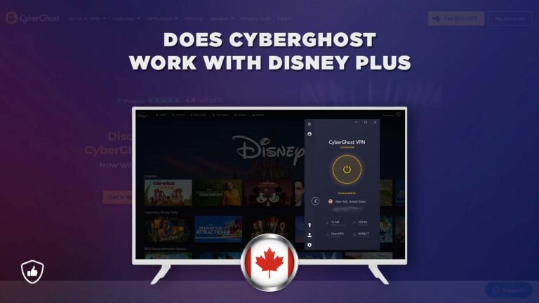 Does Disney Plus with CyberGhost Work outside Canada?