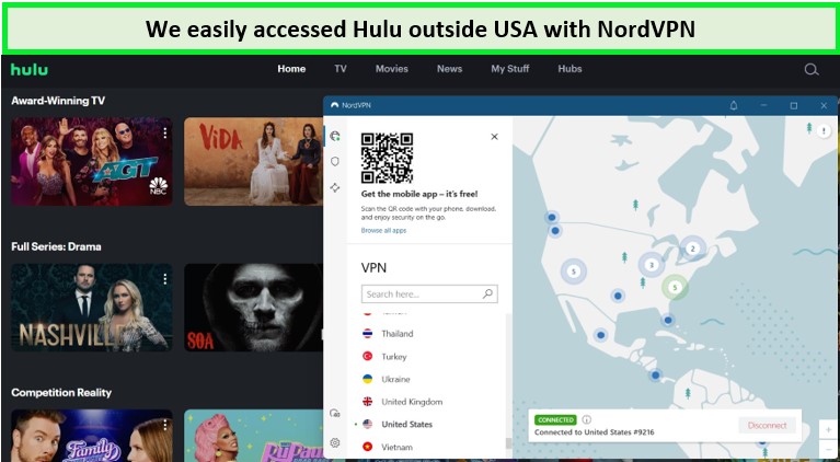 Hulu-outside-us-nordvpn