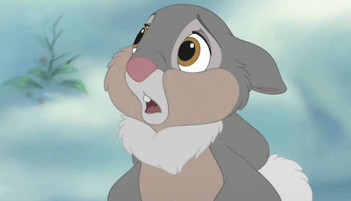  Thumper es un personaje de la película de Disney Bambi. in Espana 