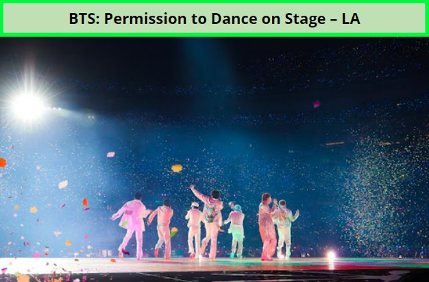 BTS Permission to Dance on Stage-la-us