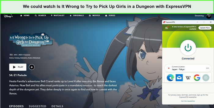 expressvpn-unblocked-disney-plus-to-watch-is-it-wrong-to-try-to-pick-up-girls-in-a-dungeon-in-australia