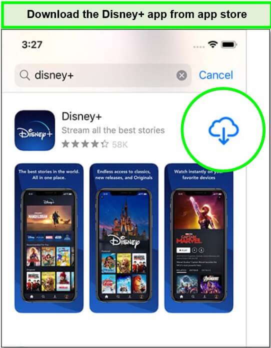 chromecast-Disney-plus-Using-a-phone-or-Tablet-australia