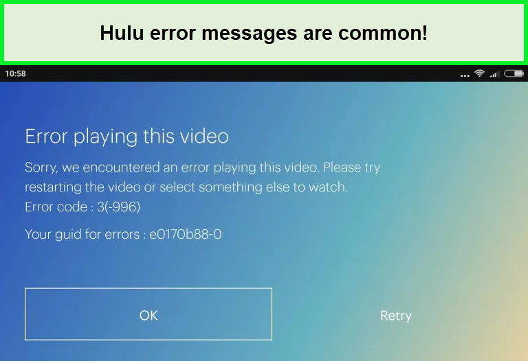  Beheben Sie Hulu-Fehler 