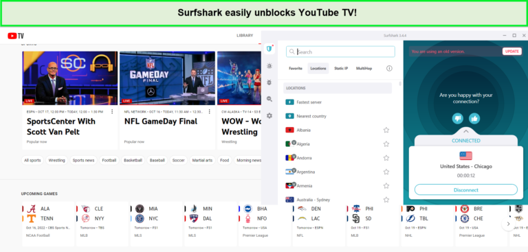 surfshark-unblocks-youtube-tv-in-France