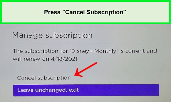 select-the-cancel-subscription-option-in-India