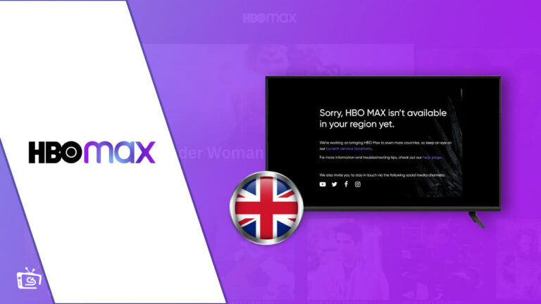 HBO MAX not working-UK