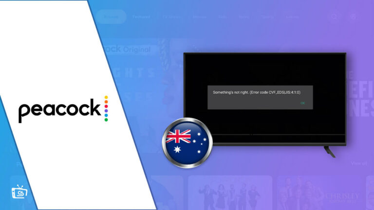 How to fix Peacock TV not working error-AU