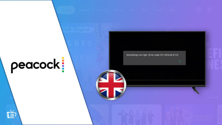 How to fix Peacock TV not working error-UK