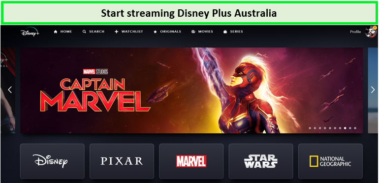  Iniciar sesión en Disney Plus Australia desde Estados Unidos 