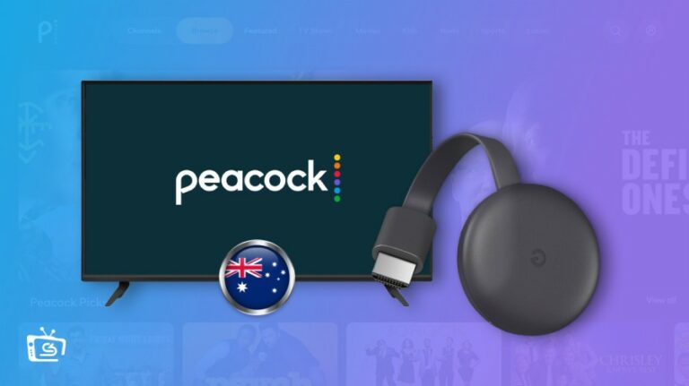 Peacock TV on Chromecast in Australia