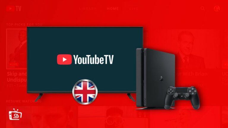 Youtube TV on PS4 UK