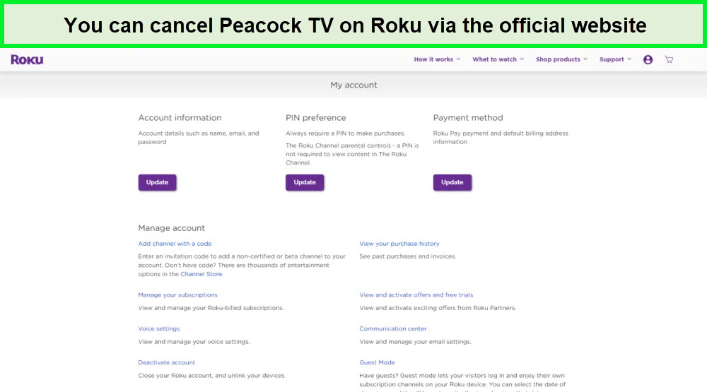 cancel-peacock-via-website-in-UK