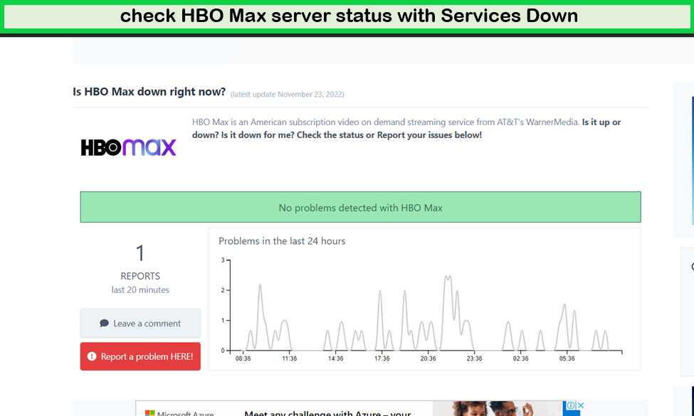 check-hbo-max-server-on-services-down-France
