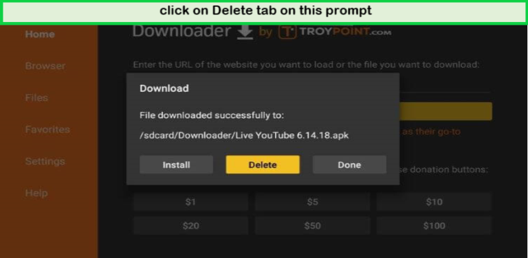 click-on-delete-tab-on-firestick-in-Singapore