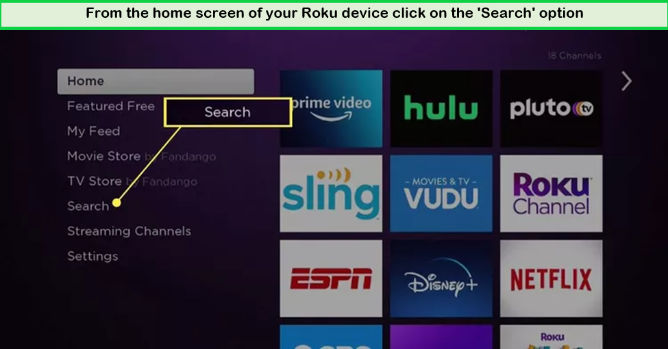click-search-on-roku-in-Japan