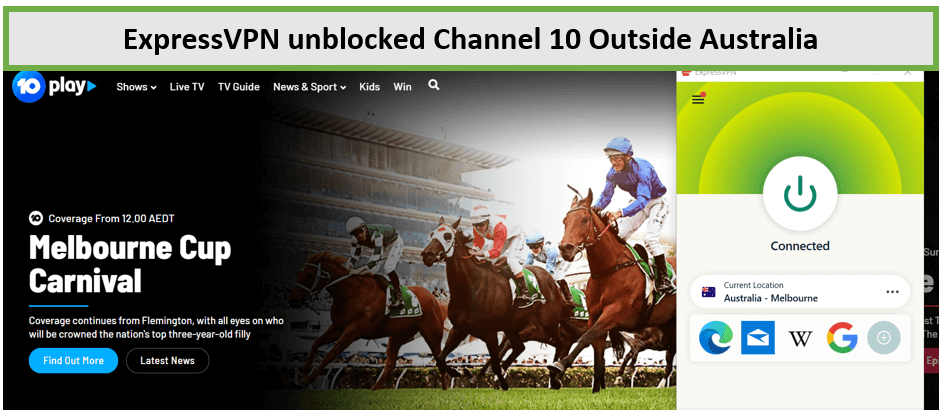 expressvpn unblocked channel 10 in-Italy