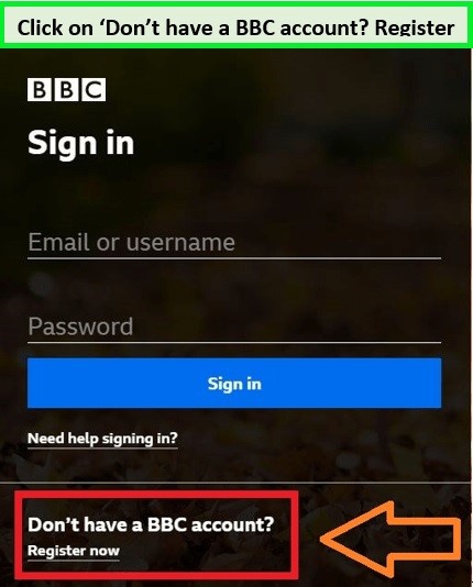 log-in-details-on-bbc-iplayer-page-in-italy