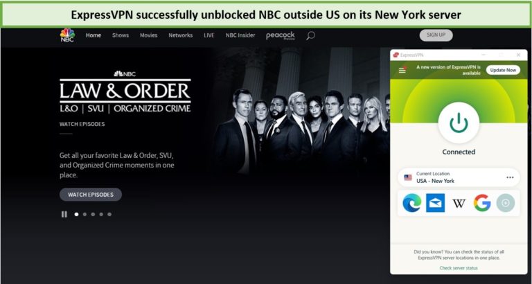 ExpressVPN Unblocked NBC Outside USA