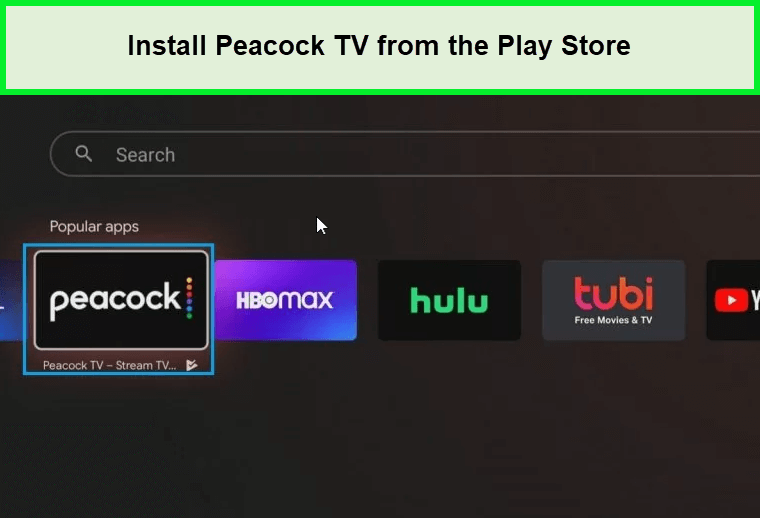 peacock-tv-on-playstore-au
