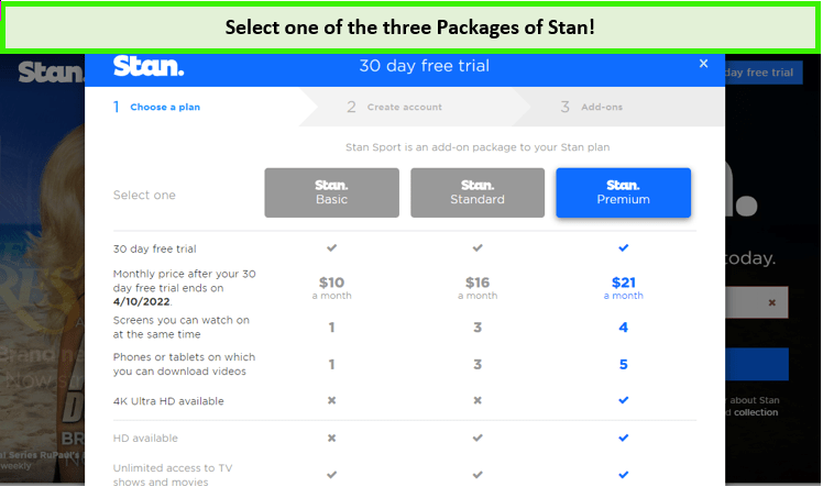 select-stan-package-in-USA