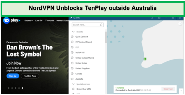 unblock-10play-with-nordvpn-outside-australia