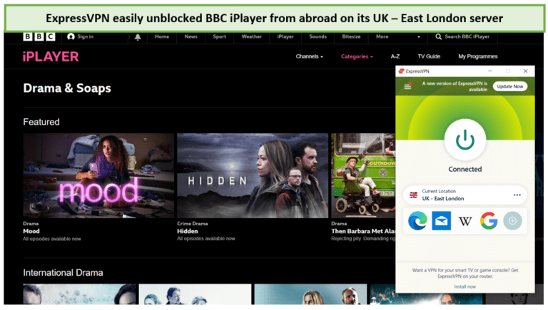  Desbloquear BBC iPlayer con ExpressVPN en iPhone in - Espana 