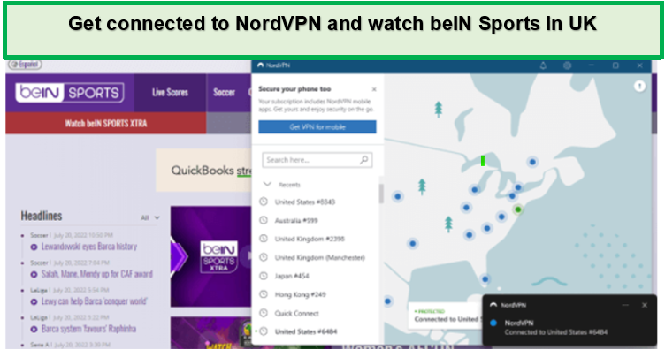 unblock-bein-sports-with-nordvpn-uk