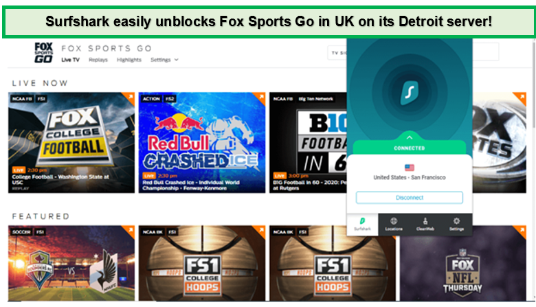 unblock-fox-sports-go-with-surfshark-uk