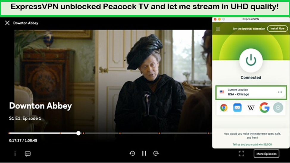 unblock-peacock-tv-with-expressvpn-in-Denmark