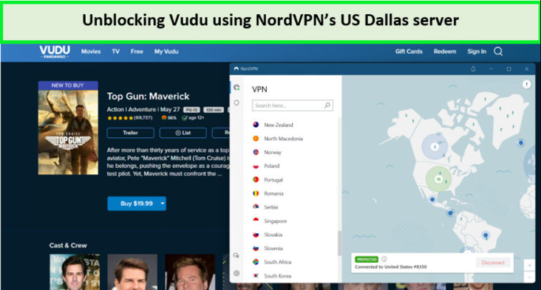 unblock-vudu-with-nordvpn-in-canada