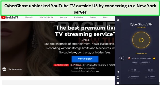 unblock-youtube-tv-with-cyberghost