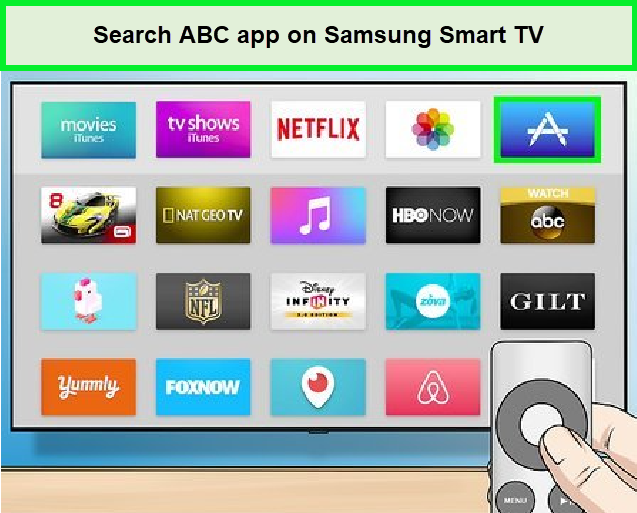 ABC-on-Samsung-Smart-TV-search-abc-app-in-Australia