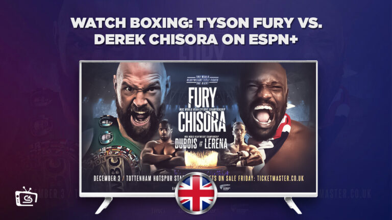 Watch Boxing: Tyson Fury vs Derek Chisora in UK