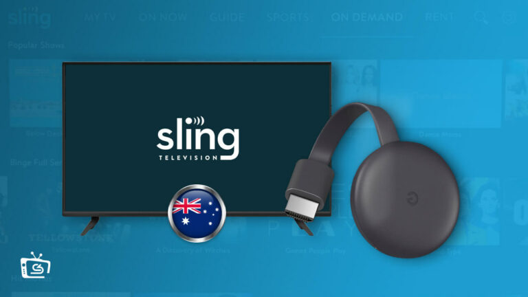 SlingTV on ChromeCast-AU
