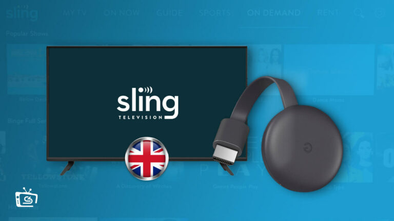 SlingTV on ChromeCast-UK