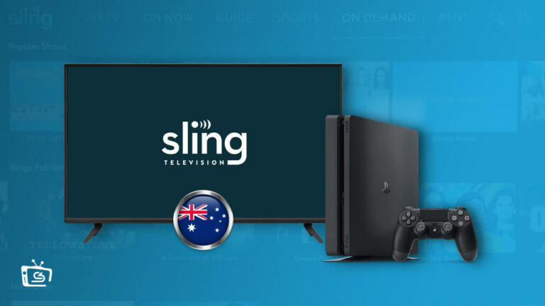 SlingTV on PS4-AU