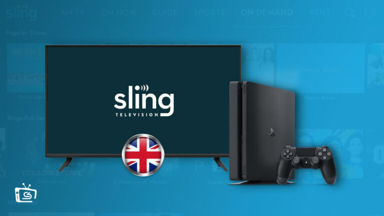 SlingTV on PS4-UK