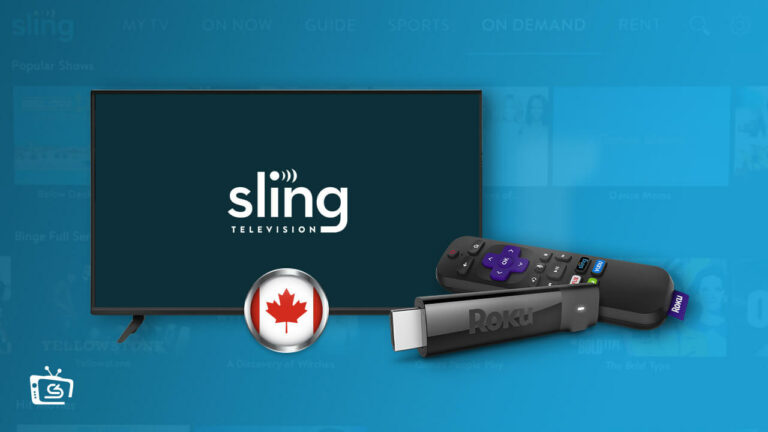 SlingTV on Roku-CA