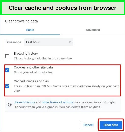 clear-cache-on-browser