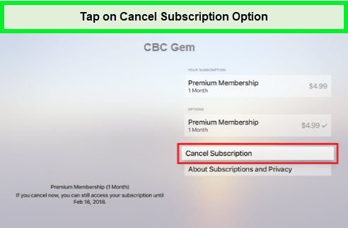 click-cancel-subscription-option-on-apple-tv-in-Australia