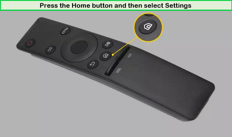  Klicken Sie auf die Home-Taste, um die Sling TV-App auf Ihrem Smart TV zu deinstallieren. in - Deutschland 