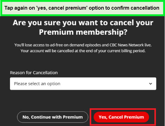 click-yes-to-cancel-membership-of-cbc-in-Australia