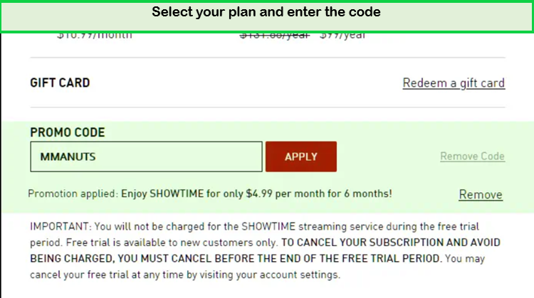enter-code-on-showtime-in-New Zealand
