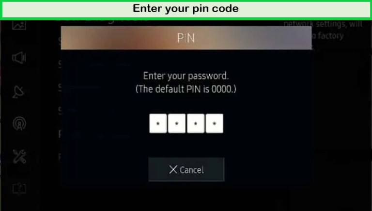  Introduzca el código PIN para que el televisor Samsung no funcione en ITV Hub. in - Espana 