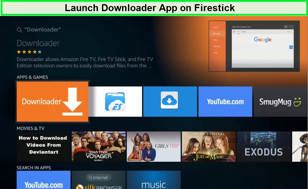 launch-downloader-app-on-firestick-in-Spain