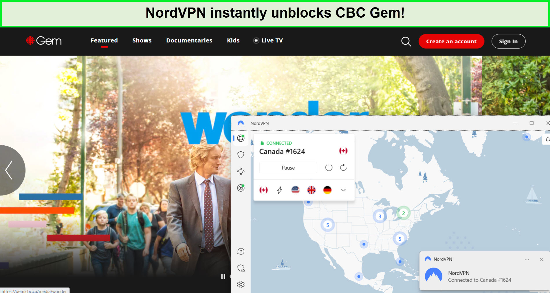 nordvpn-unblocks-cbc-gem-in-india